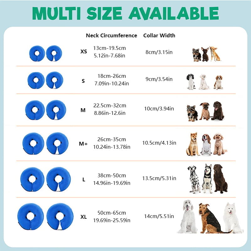 Inflatable Pet Cone Collar