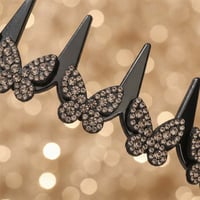 Crystal butterfly headband