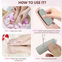 Dual Head Electric Feet Callus Remover