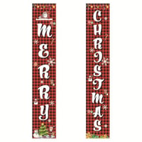 Christmas curtain couplet