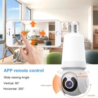 Outdoor Light Bulb Security Camera