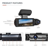 Främre & Bakre Dashcam