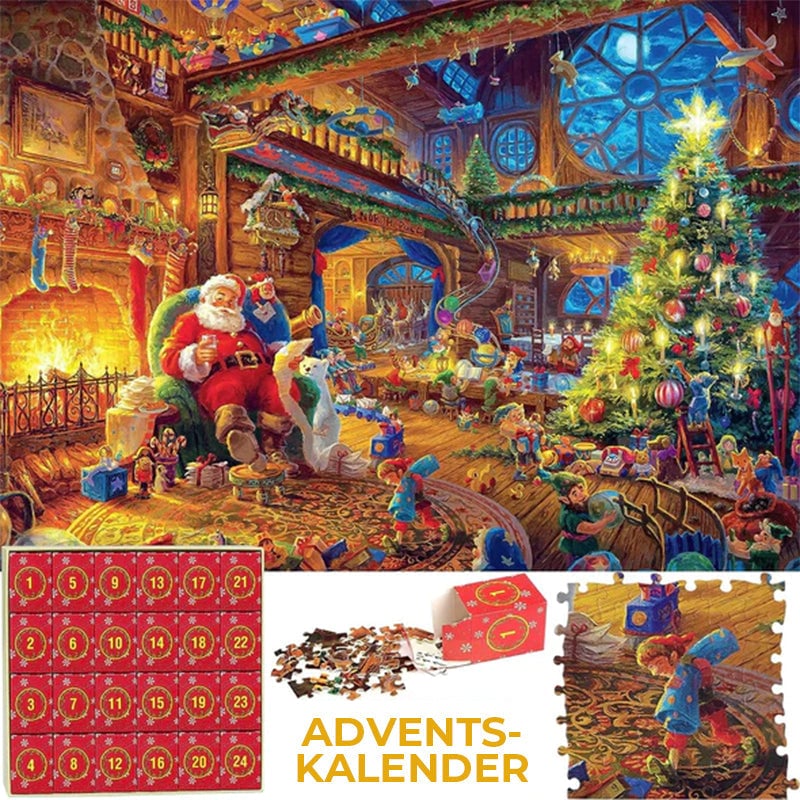 Adventskalender 2024 Julepuslespill