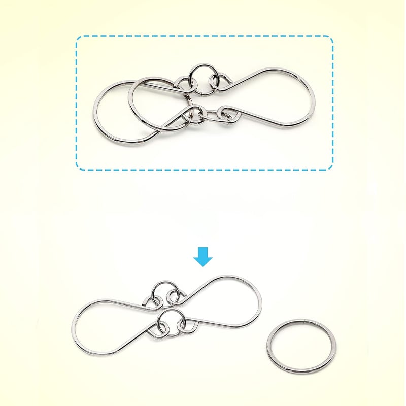 Gehirntrainer 9-Glieder Puzzle