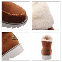 Ciaovie™ Bottes de Neige à Cheville à Plateforme