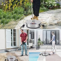Sakerplus Pressure Washer Surface Cleaner
