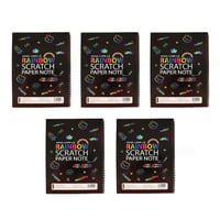 🌈Rainbow Scratch Art Notebook
