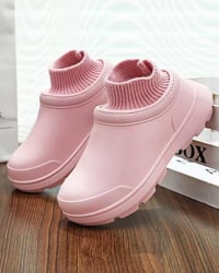 Varme vandtætte ensfarvede sneakers