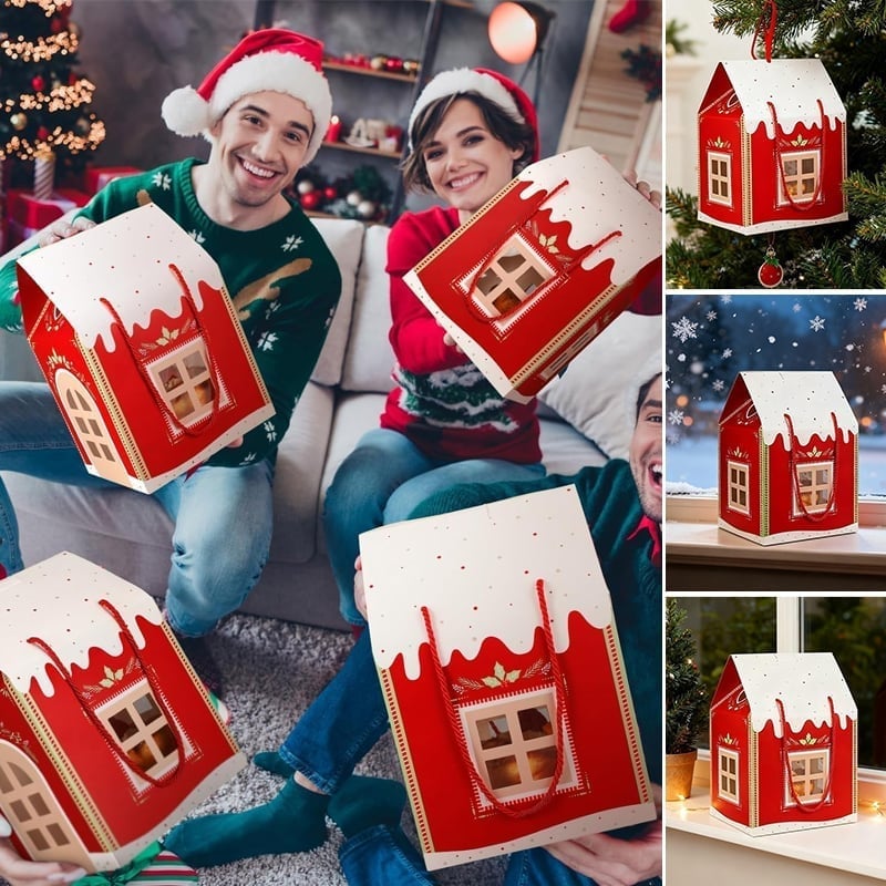 Weihnachtswunderland-Cottage-Geschenkbox