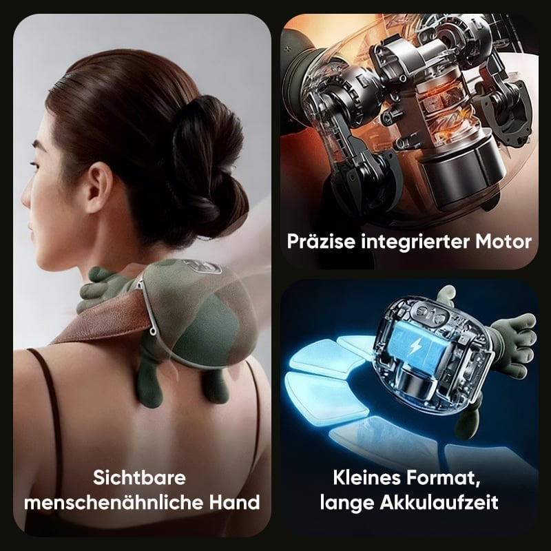 Das Bionische 3D-Nacken- & Schulter-Massagegerät mit Smart-Wärme