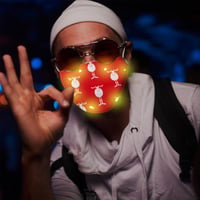 LED oplichtend kerstmasker