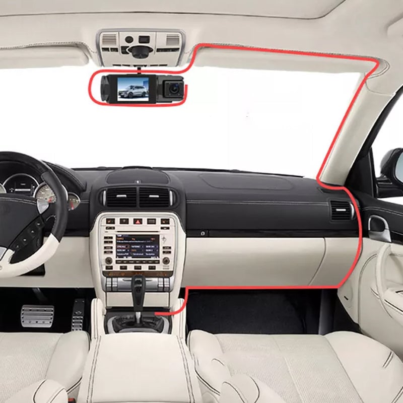 Three-lens driving recorder