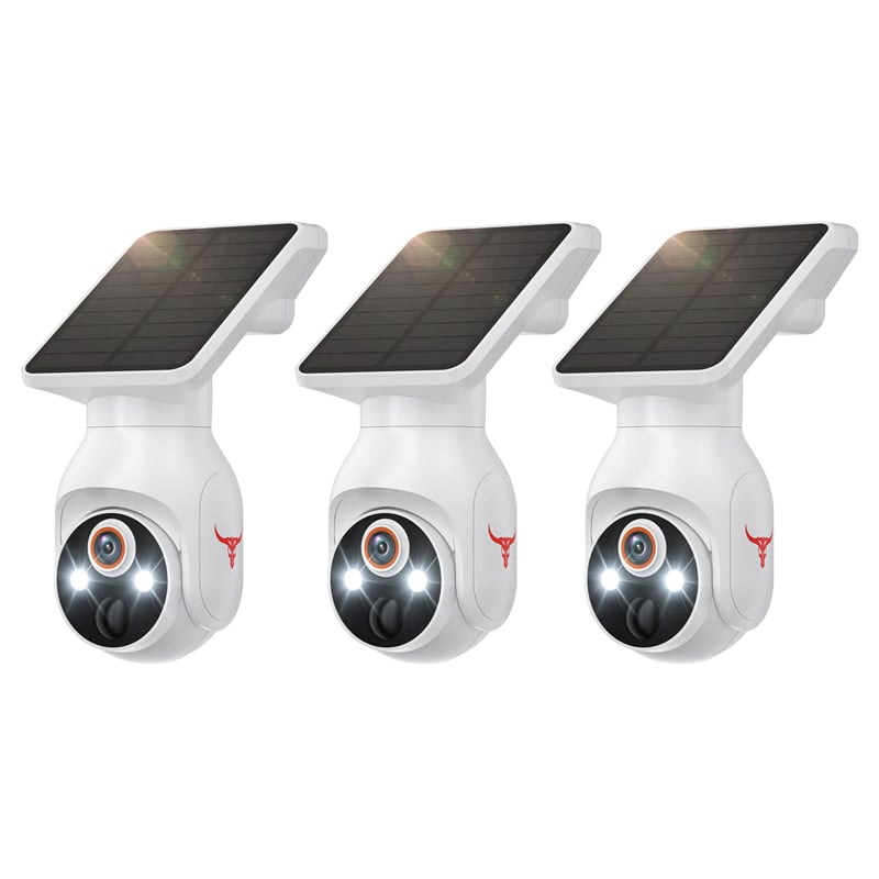 Promo - Solar powered color night vision camera