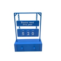 Hanging Book Counter With Numbers