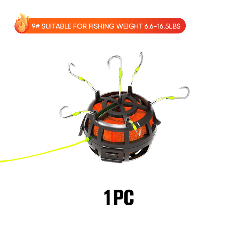 Reverse Bottom Bait Cage Fishing Hook