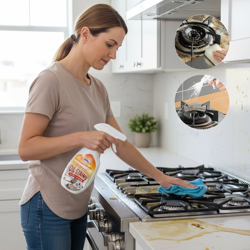 Nettoyant Mousse Dégraissant pour Cuisine Résistant