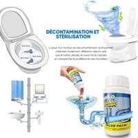 Nettoyant puissant pour éviers et canalisations