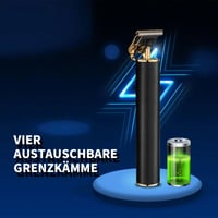 🎁Vintage Ölkopf Farbverlauf Gravur elektrischen Haarschneider