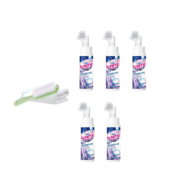 🤍Foam No-Rinse Cleaner — Instantly Brightens & Whitens Shoes