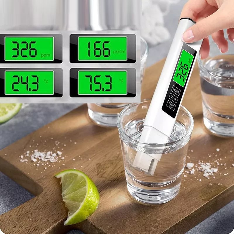 Ny 4-i-1 TDS-måler Digital VannTester