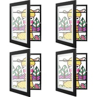 Kids Art Frames Black* 4pcs