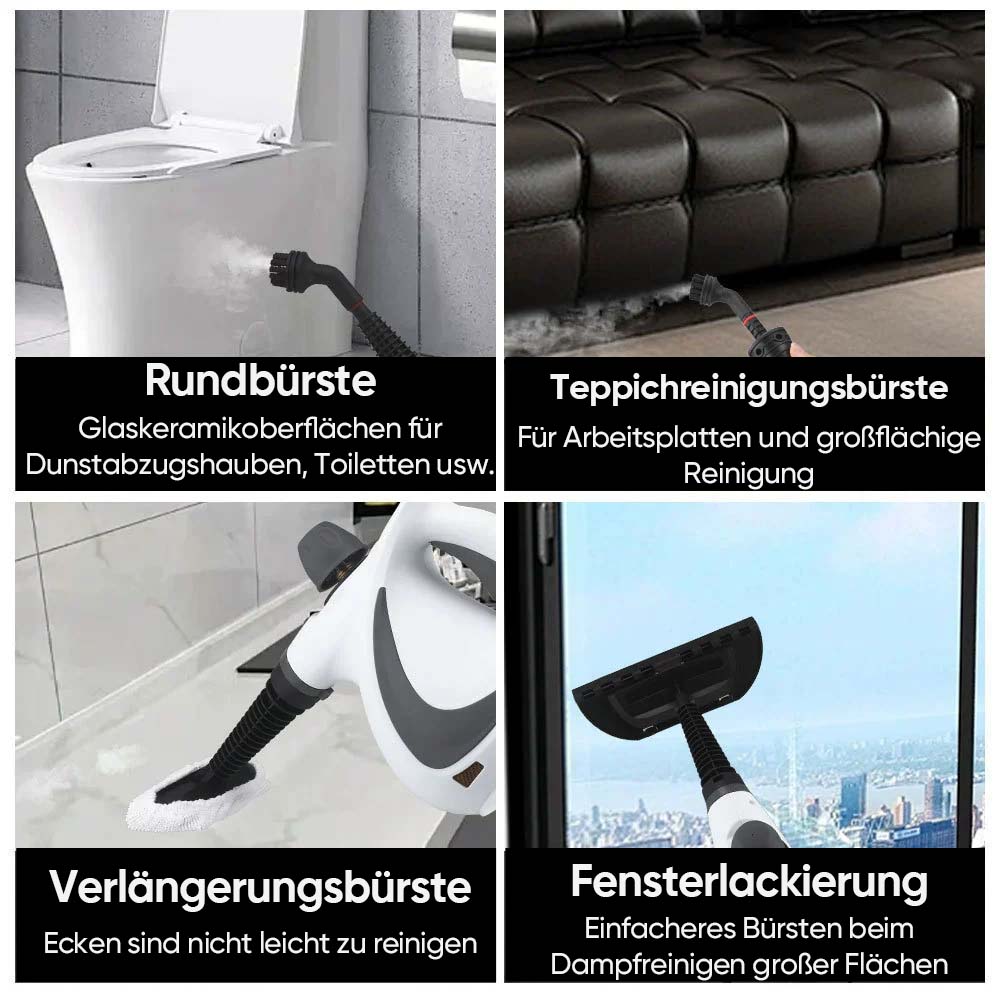 Damprengjøringsenhet for desinfeksjon