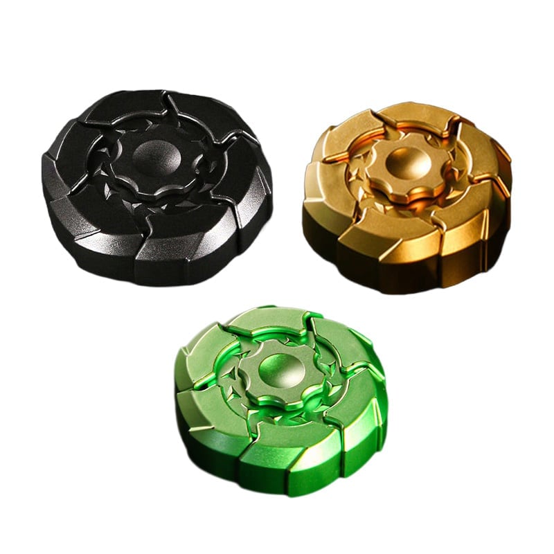 Magnetic Fidget Spinner with Transforming Armor