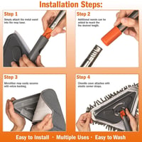 Sakerplus Long-handled wall cleaning mop