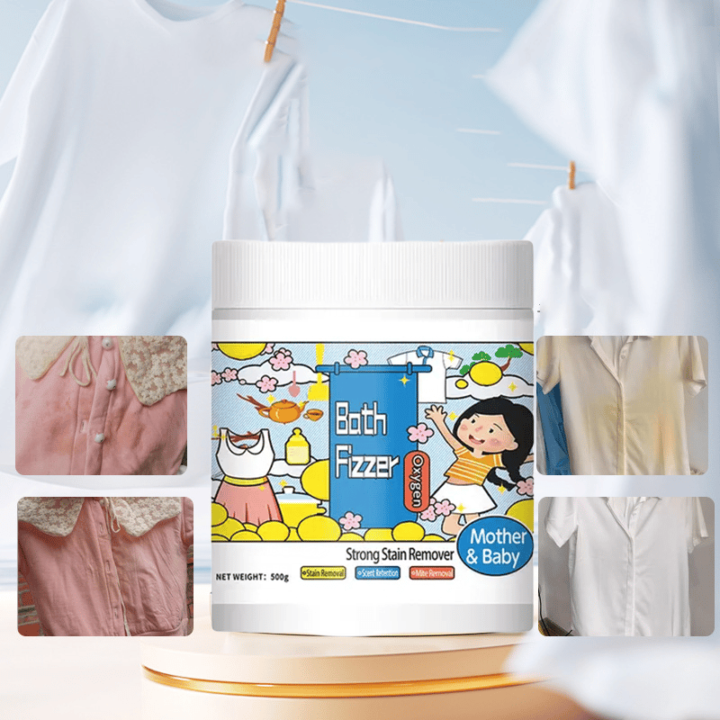 Hyper Concentrated Strong Stain Remover Powder for Clothes