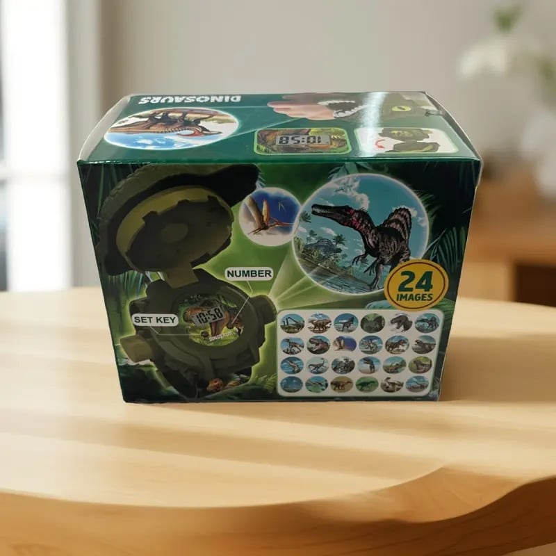 Dinosaur Projection Children's Watch Light-Up Toy