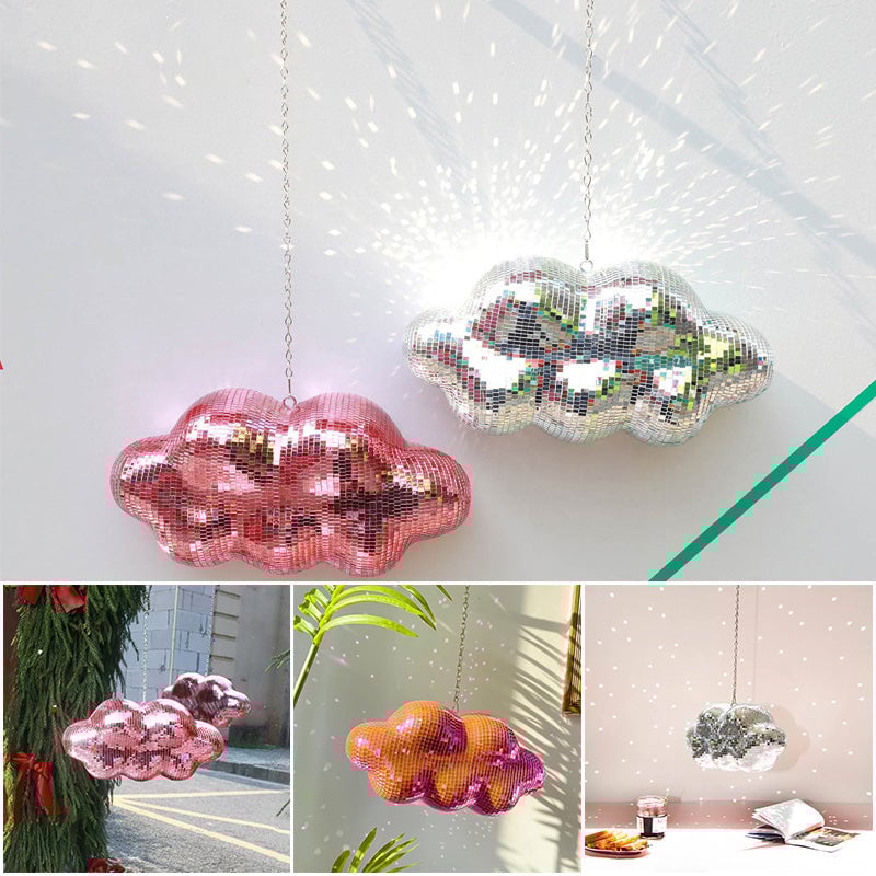 Hängendes Disco-Wolken-Ornament