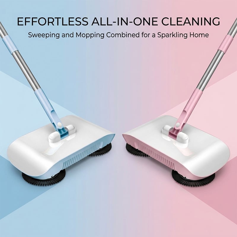 2-in-1 Push Sweeper