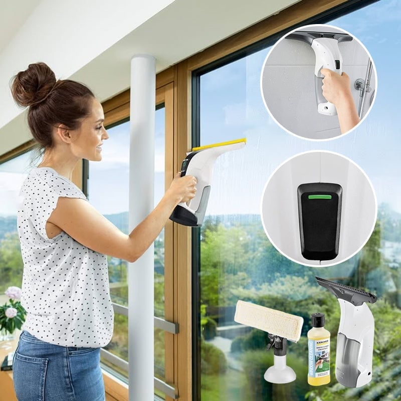 Electric Window Vacuum Squeegee