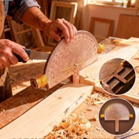 Handcrafted Wooden Precision Angle Finder