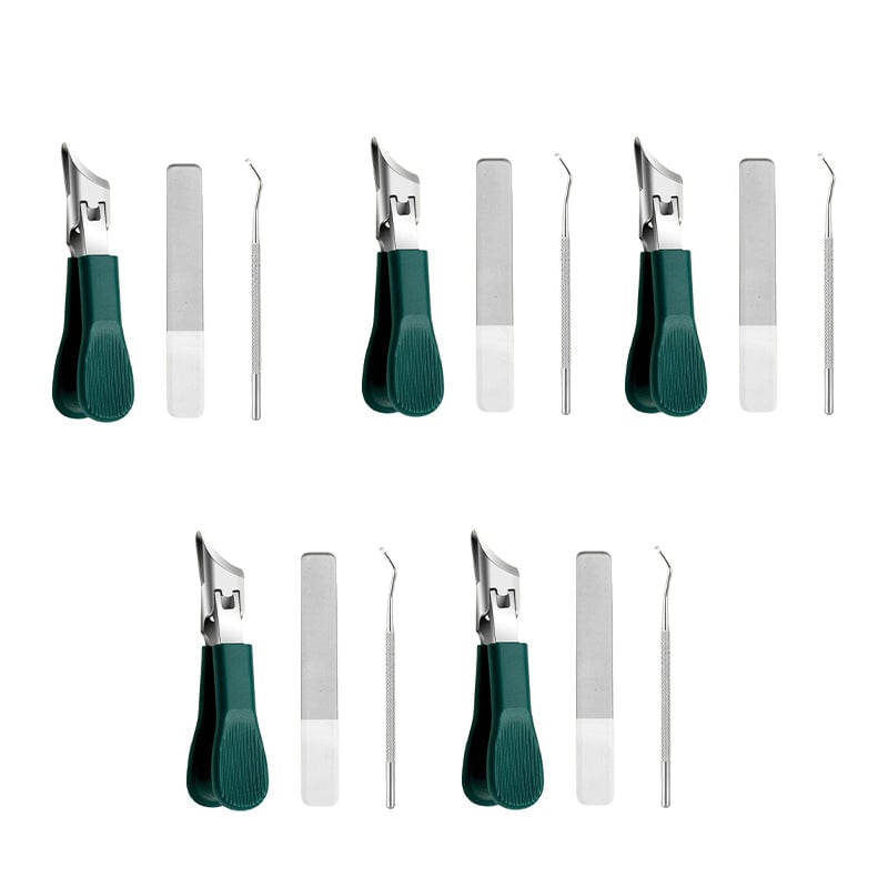 Three Sets Of Eagle Beak Beveled Nail Clippers