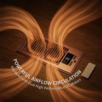 Kexon™ Constant temperature remote control booster fan