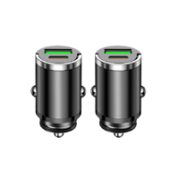 Upgraded Metal Pull-Ring Invisible Fast Car Charger