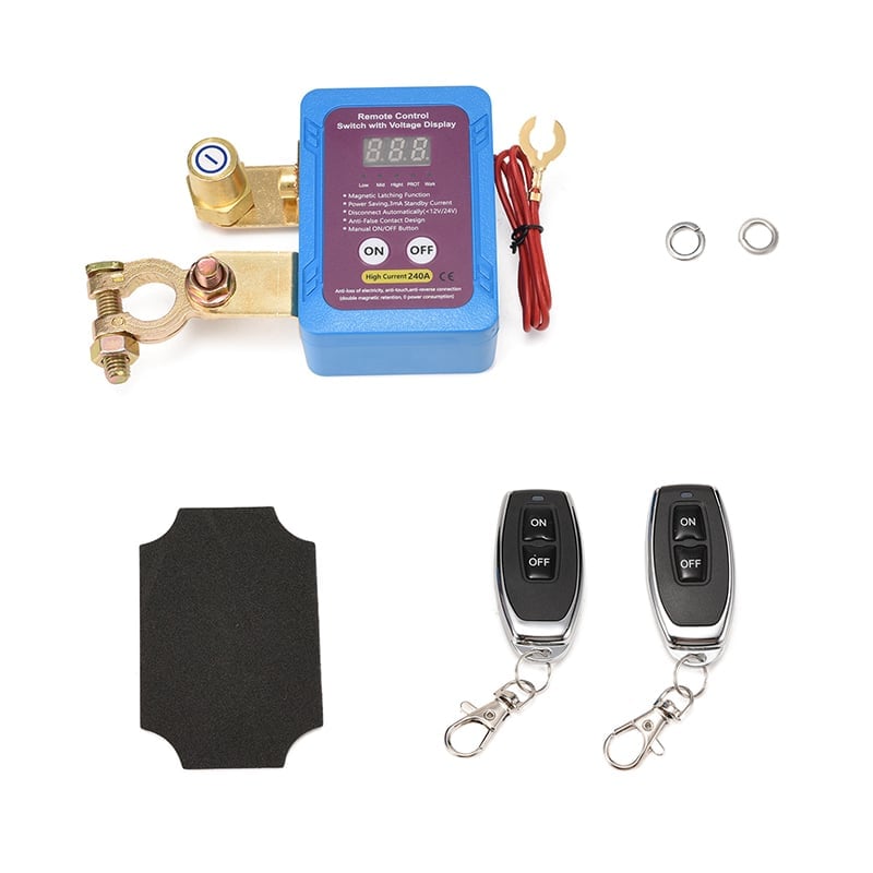 Vehicle power cutoff switch