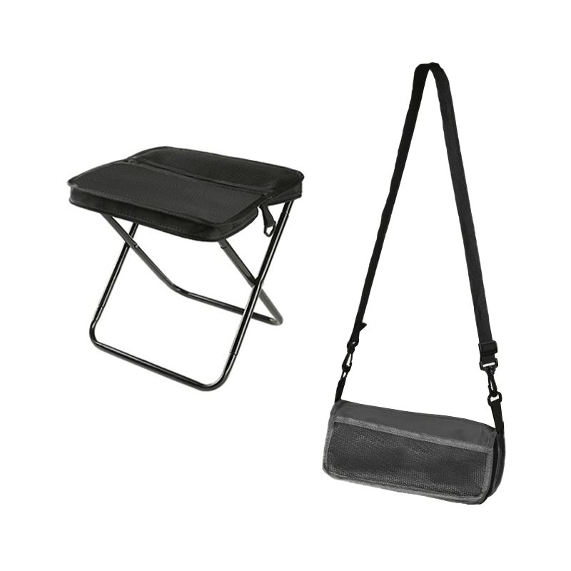 Klappbarer Rucksackhocker
