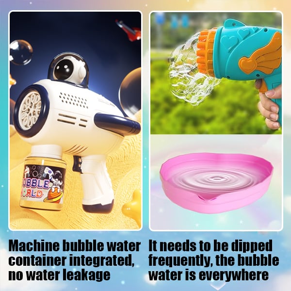 Sank Astronaut Bubble Machine for Toddlers