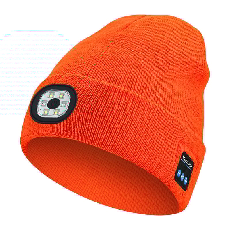 LED Light Bluetooth Warm Hat