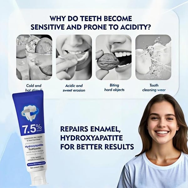 7.5% Nano Hydroxyapatite Toothpaste