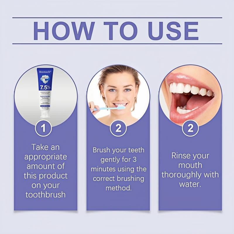 7.5% Nano Hydroxyapatite Toothpaste