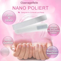 Nano Polierte Glasnagelfeile