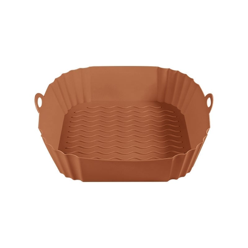 High-Temperature Resistant Air Fryer Silicone Baking Tray