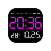 Hangable Standalone Square Clock