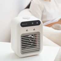 3-in-1 Tragbarer Kühlventilator mit 2-Stufen-Nebelfunktion