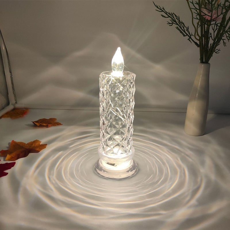 LED-Rosenlicht-Kerzenlampe