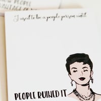 Geestige vrouwen sticky notes