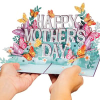 3D Butterfly Mother’s Day Pop-Up Card
